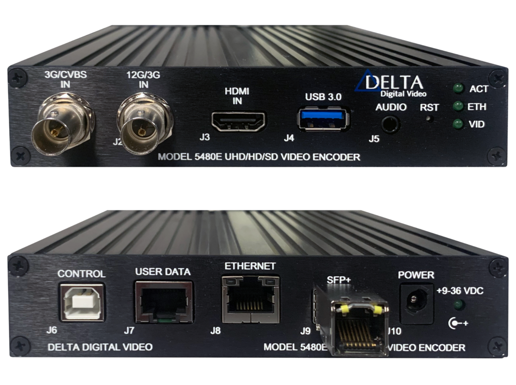 Model 5480D UHD/HD/SD Video Decoder Delta Digital Video