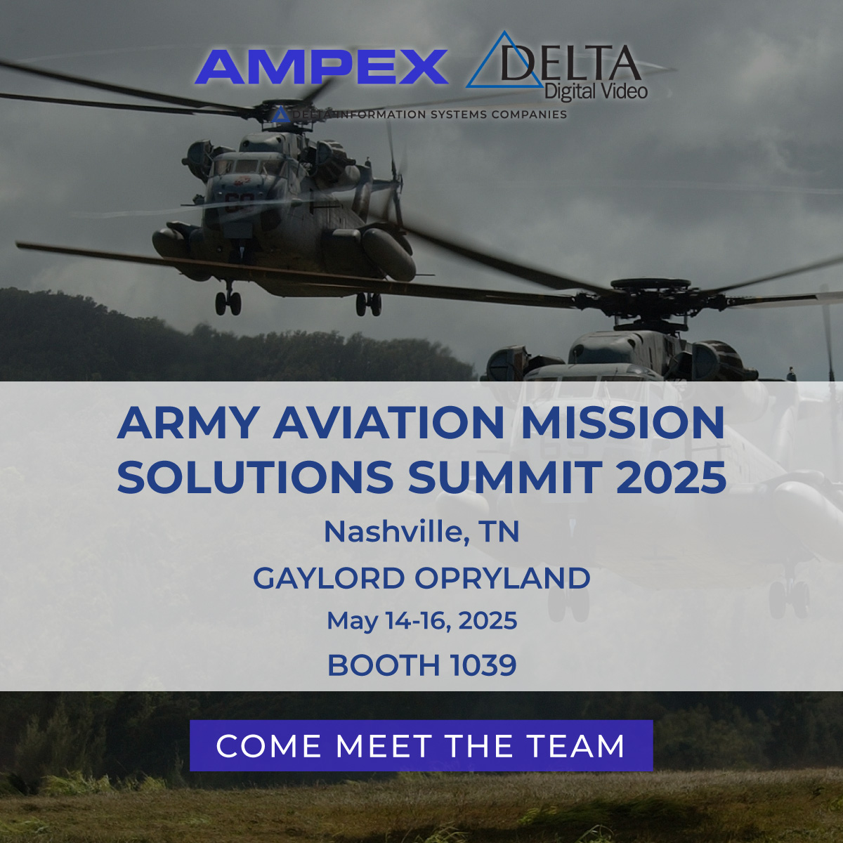 Army-Aviation-Mission-Solutions-Summit-(QUAD-A-Summit)-Ampex-DDV
