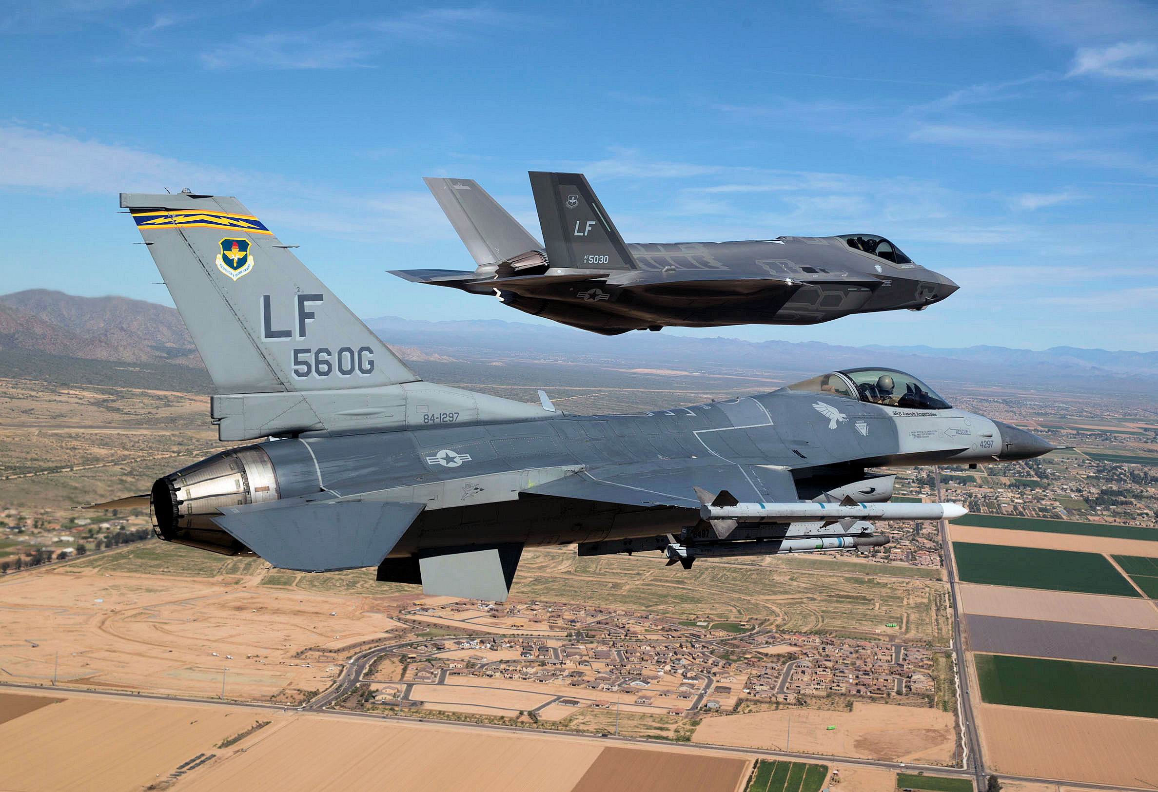 56th_Fighter_Wing_-_First_F-35_Arrives